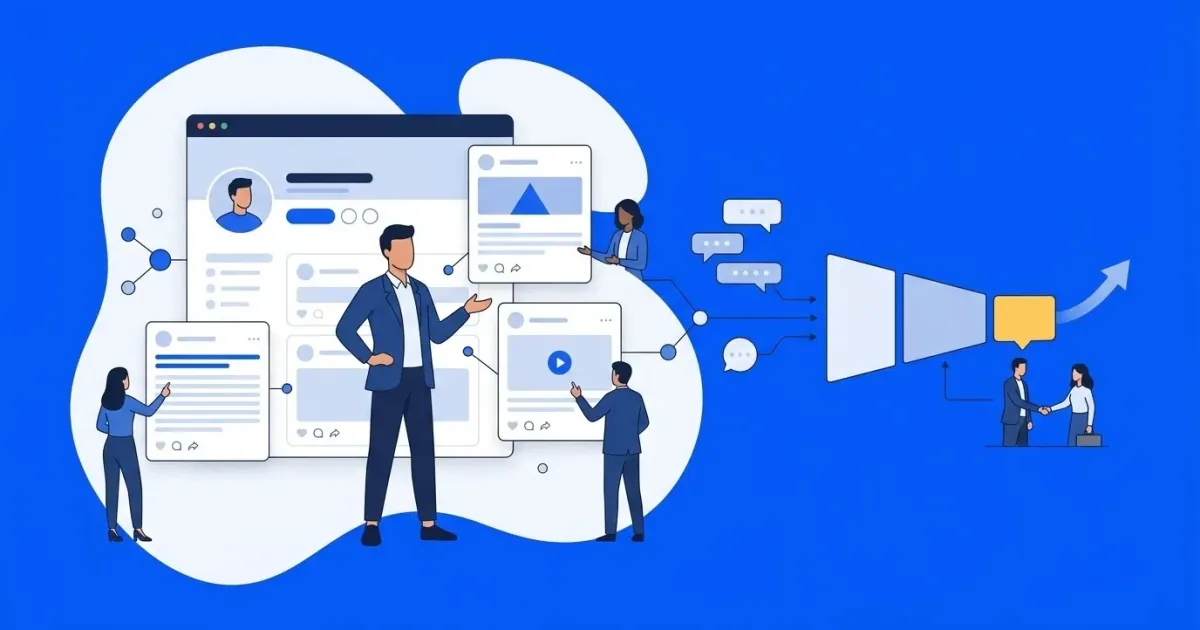 Founder-Led LinkedIn: The B2B SaaS Playbook for Turning Executive Profiles into Pipeline